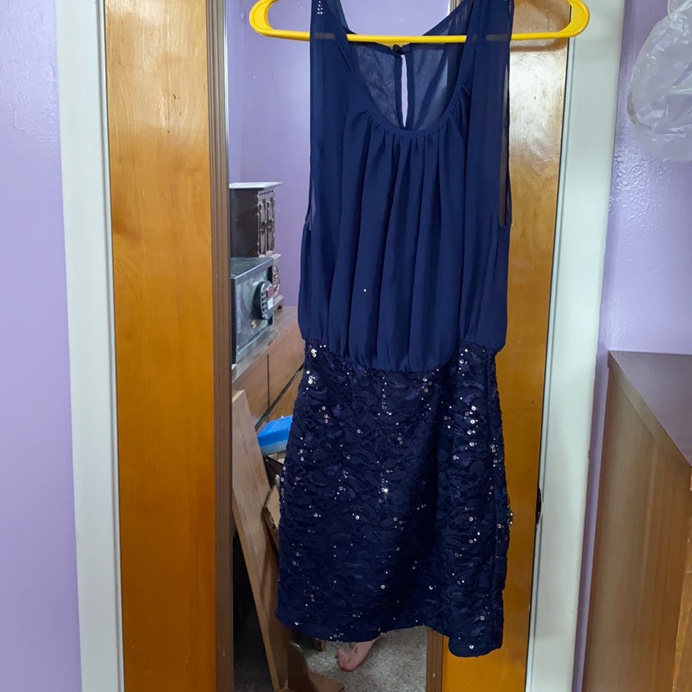 Navy dress